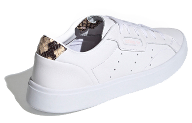 Lookbook (W) 아디다스 오리지널 슬릭 스케이트 슈즈 '화이트 브라운' FX0051