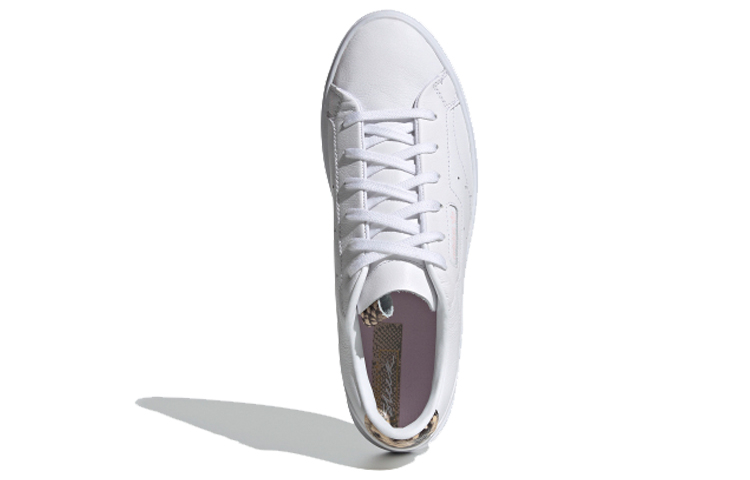 Shop (W) 아디다스 오리지널 슬릭 스케이트 슈즈 '화이트 브라운' FX0051