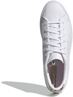 adidas originals Sleek 低筒 板鞋 女款 白棕 Shop adidas originals Sleek 低筒 板鞋 女款 白棕