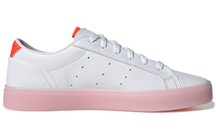 (W) adidas Originals Sleek 'White Pink' 圖 2
