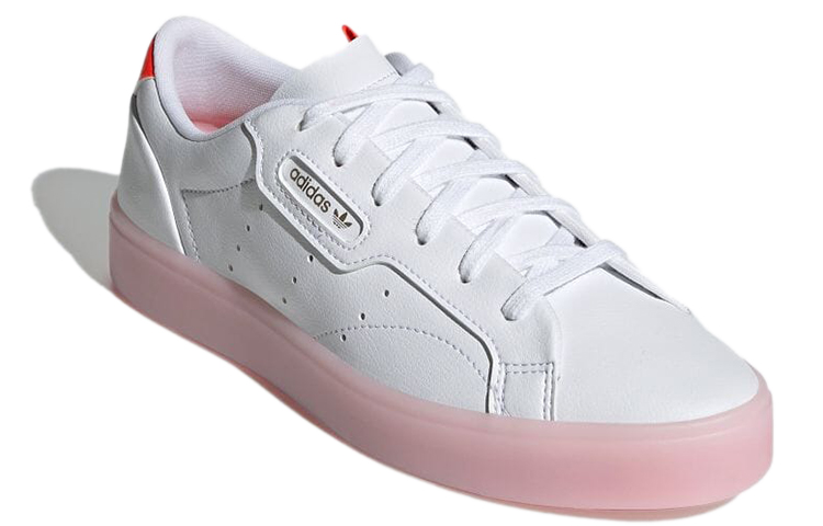 (W) adidas Originals Sleek 'White Pink' 圖 3
