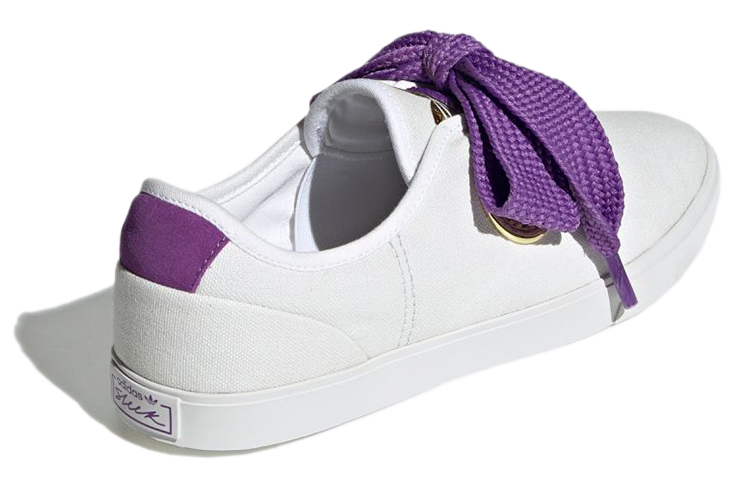 Shop (W) adidas Originals Sleek Low 'Putih Ungu' FY5066