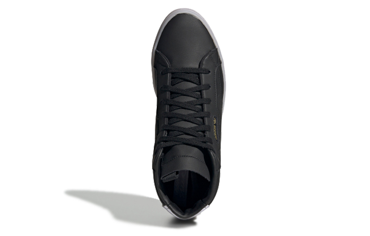 Shop (W) 阿迪达斯 Originals Sleek Mid 黑色 FW5414