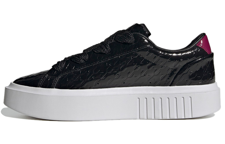 (W) adidas originals Sleek Super 'Black White'