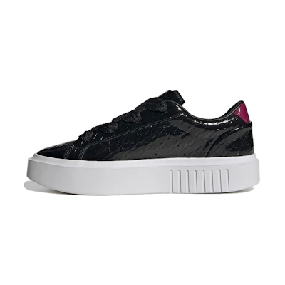 (W) adidas originals Sleek Super 'Black White'
