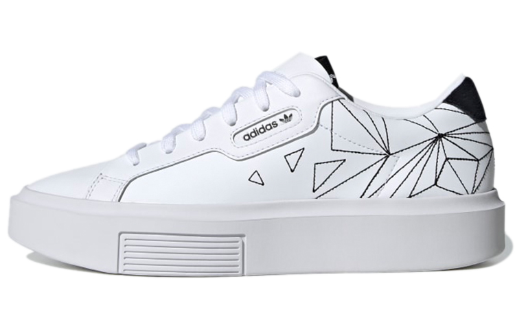 (W) adidas Originals Sleek Super 'White Black'