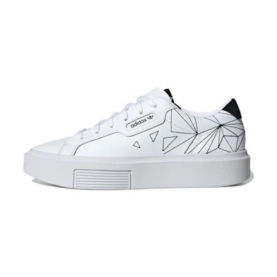 (W) adidas Originals Sleek Super 'White Black'