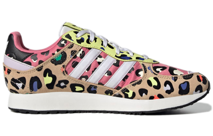 Order adidas originals Special 21 舒適潮流運動豹紋 耐磨 低筒 跑步鞋 女款 粉褐色