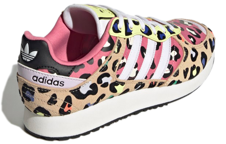 Lookbook adidas originals Special 21 舒適潮流運動豹紋 耐磨 低筒 跑步鞋 女款 粉褐色
