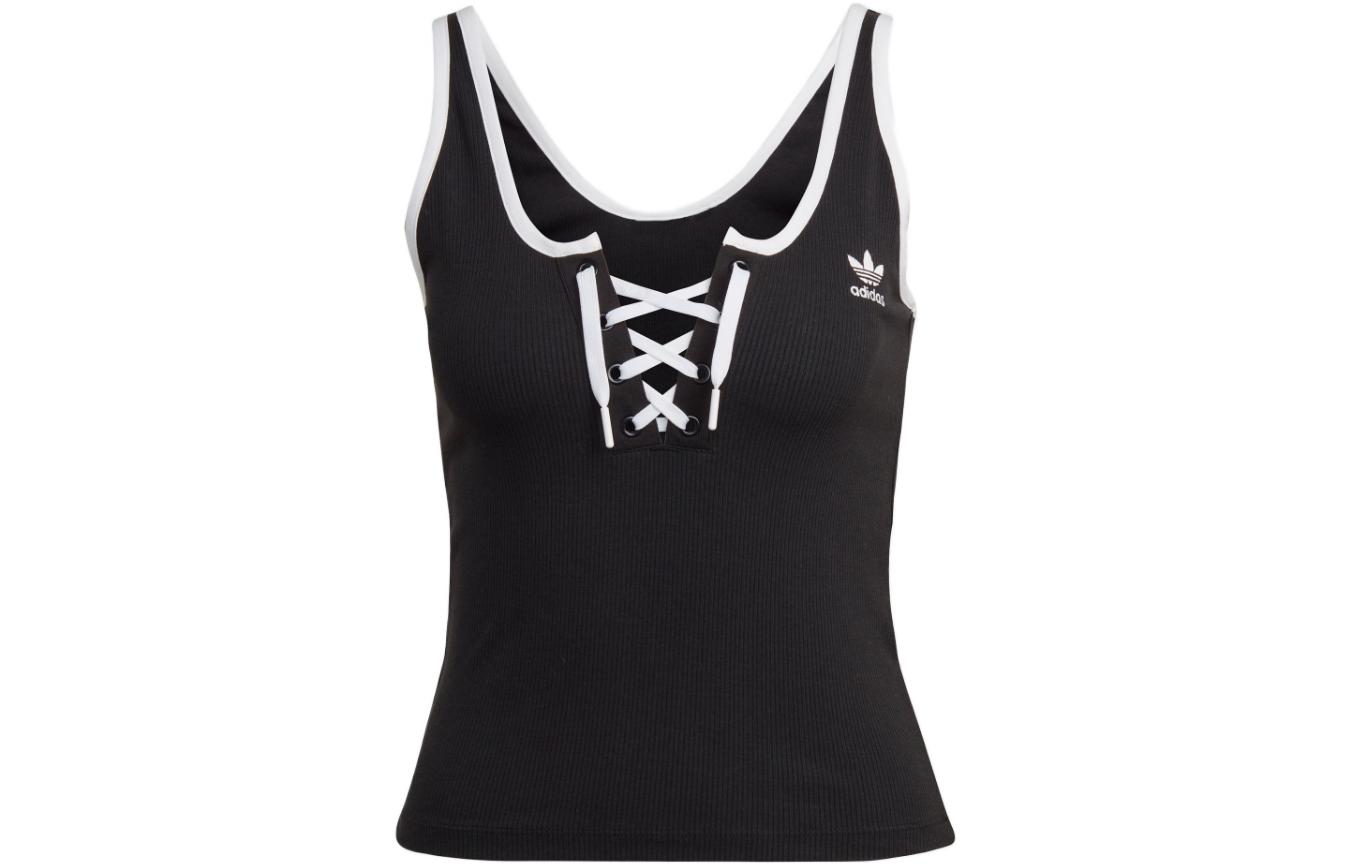 (Women) adidas Originals Spicy Series  Slim Fit Tank Top Black IP2161