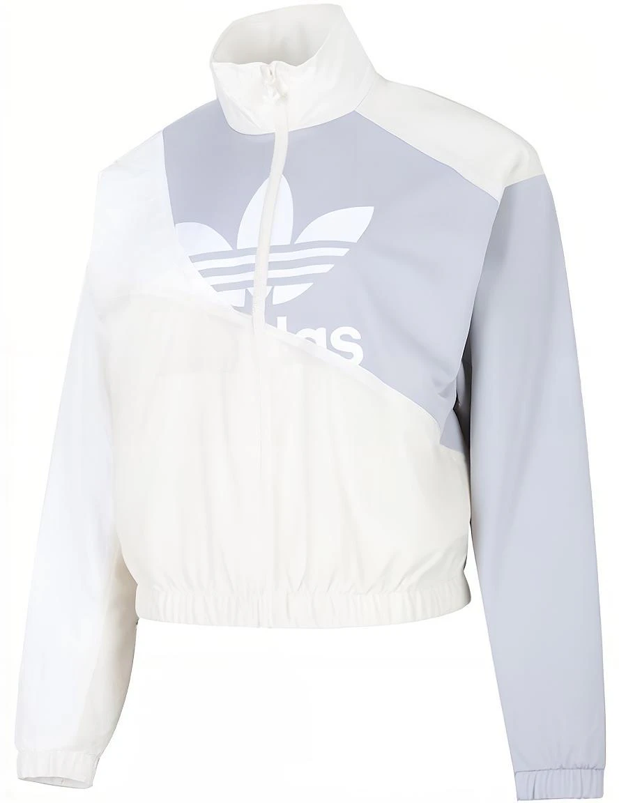 women-adidas-originals-ss-22-colorblock-logo-track-jacket-yellow-white-hc-7054
