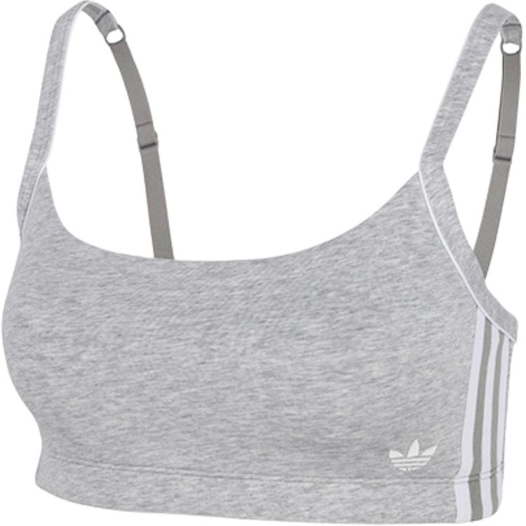(Women) adidas Originals SS25 Gray Moisture-Wicking Breathable Sports Tank Top 4A0261-202