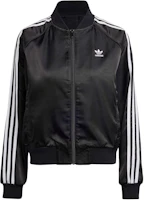 (Women) adidas Originals SST Black Colorblock 3-Stripes Bomber Jacket IU2533 (Women) adidas Originals SST Black Colorblock 3-Stripes Bomber Jacket IU2533