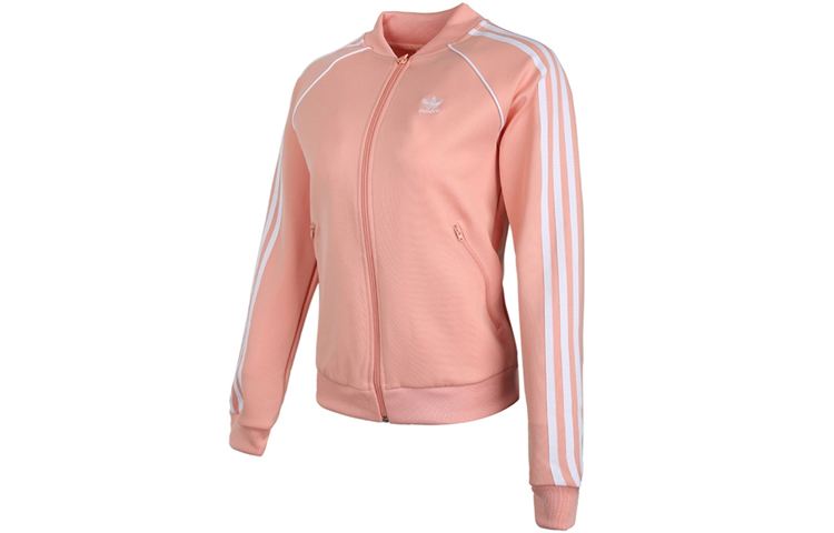 (Women) adidas Originals SST TT Long-Sleeve Track Jacket Pink CE2398