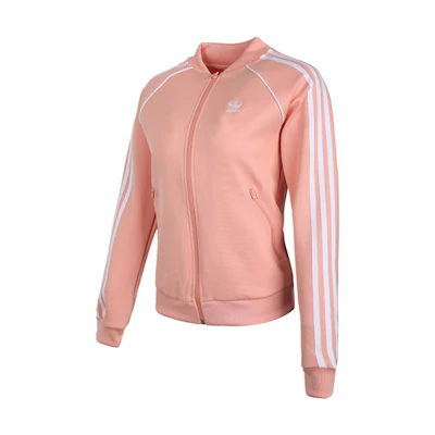 (Women) adidas Originals SST TT Long-Sleeve Track Jacket Pink CE2398
