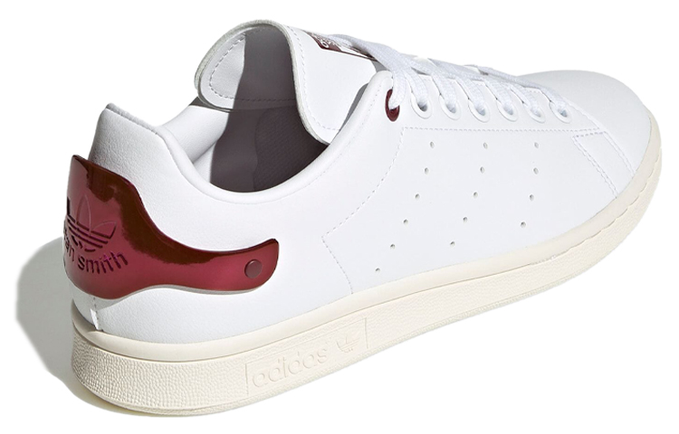 Shop (W) adidas Stan Smith Talón Rojo Utility GY8147