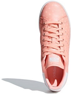 adidas originals StanSmith 低筒 板鞋 女款 珊瑚粉波點 Purchase adidas originals StanSmith 低筒 板鞋 女款 珊瑚粉波點
