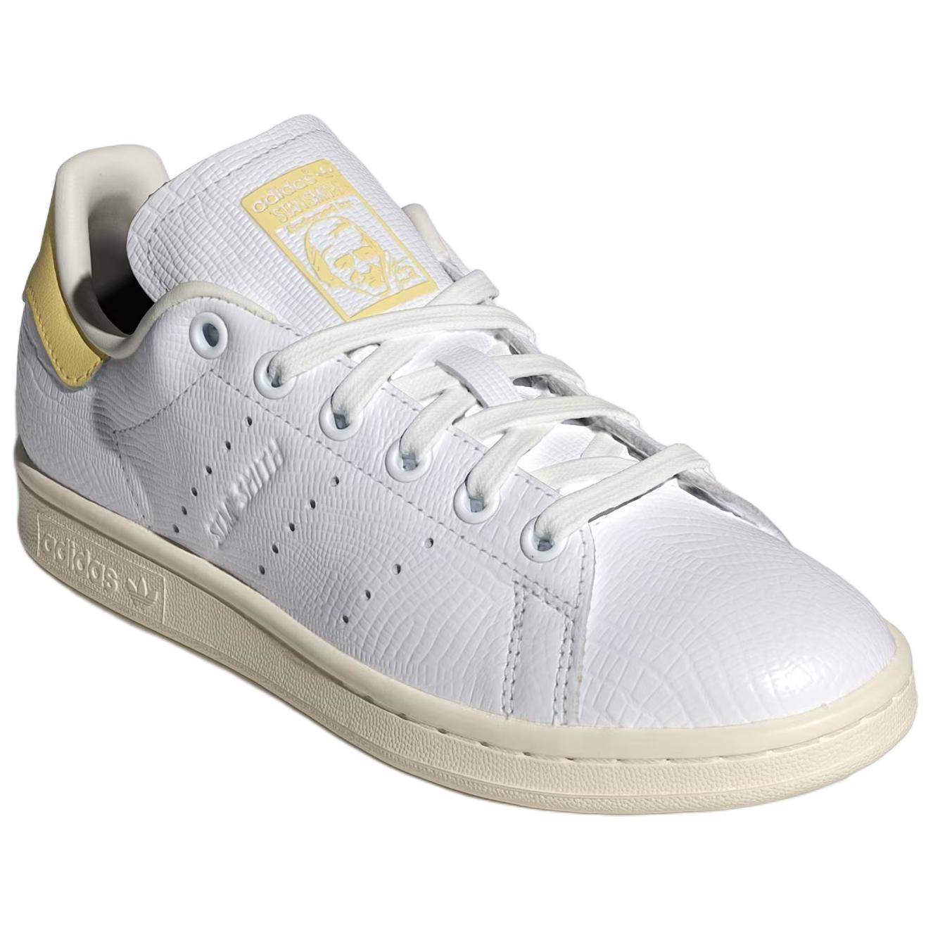 Lookbook (W) adidas Originals Stan Smith "Putih/ Kuning Pucat/ Putih Pudar" IE0464