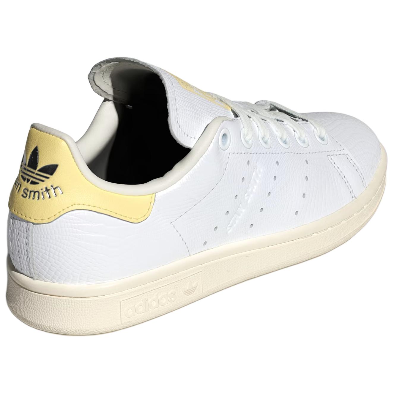 Shop (W) adidas Originals Stan Smith "Putih/ Kuning Pucat/ Putih Pudar" IE0464