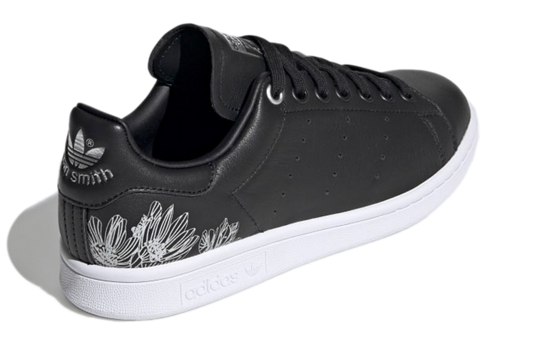 (W) adidas Originals Stan Smith 'Glossy Black' 圖 4