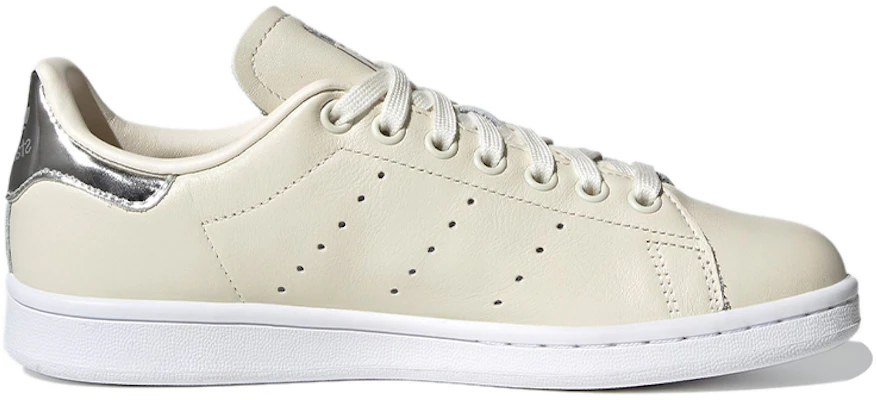 (W) adidas Originals Stan Smith 'Blanco Roto y Plata Metálica' FY6773 Order (W) adidas Originals Stan Smith 'Blanco Roto y Plata Metálica' FY6773