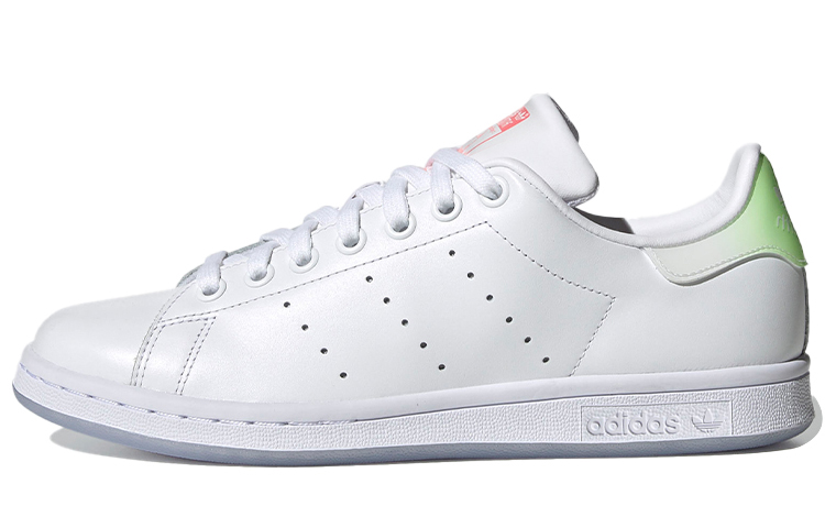 (W) adidas originals Stan Smith Shoes /Green/Pink 'White'