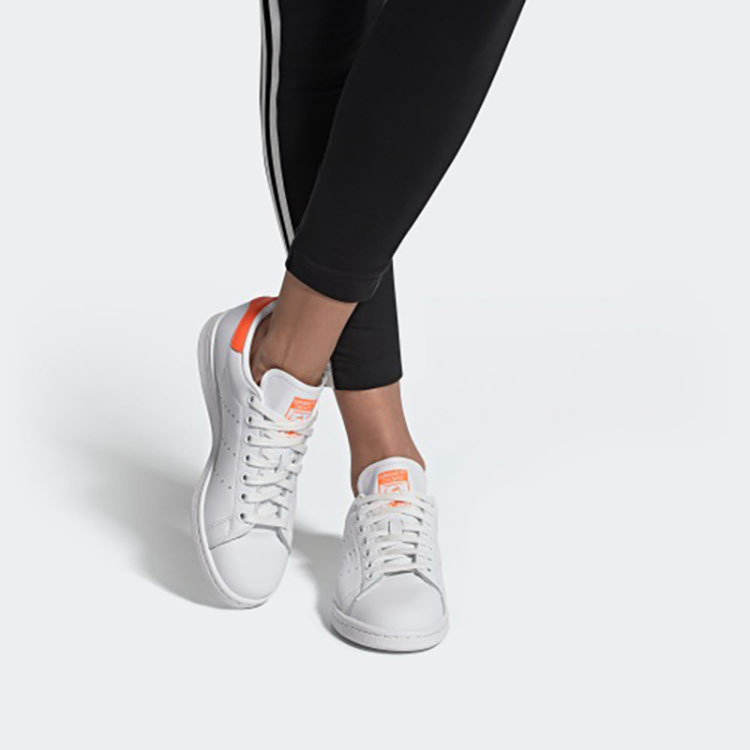 Cheap (W) adidas Originals Stan Smith ''Wit Oranje'' EE5863