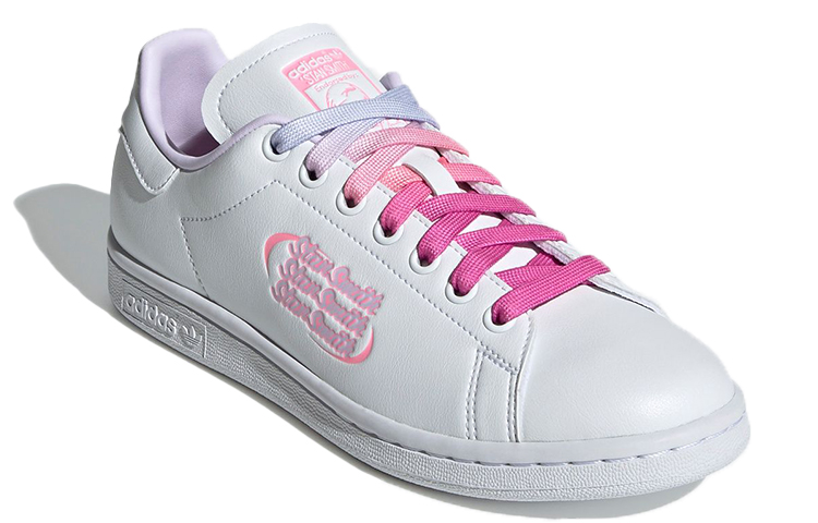 (W) adidas originals Stan Smith 'White Pink Purple' 圖 3