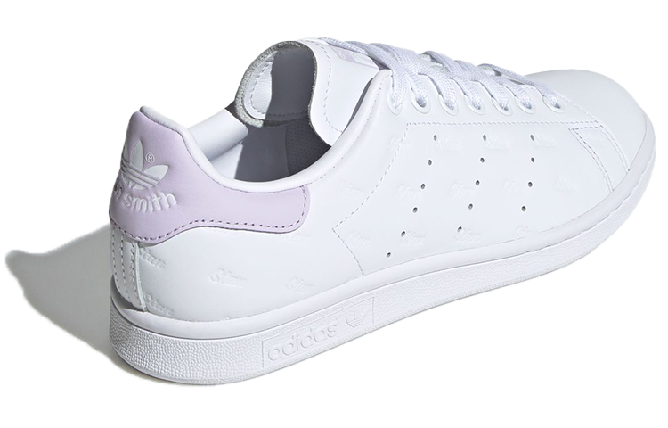 (W) adidas originals Stan Smith 'White Purple' 圖 4