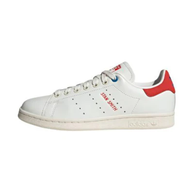 (W) adidas originals Stan Smith 'White Red'