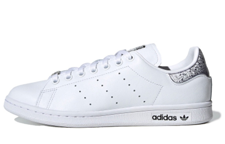 stan smith white silver