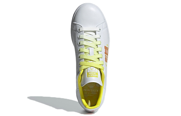 (W) adidas originals Stan Smith 'White Yellow Green' 圖 5