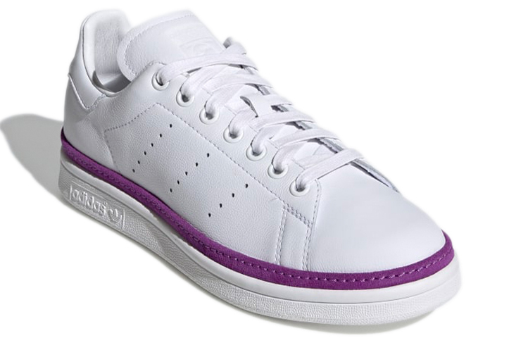 Lookbook (W) adidas Originals Stan Smith New Bold 'Putih Ungu' BD8074
