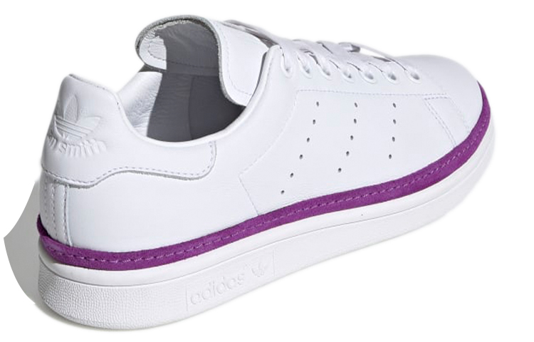 Shop (W) adidas Originals Stan Smith New Bold 'Putih Ungu' BD8074
