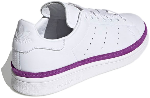 (W) adidas Originals Stan Smith New Bold 'Putih Ungu' BD8074 Shop (W) adidas Originals Stan Smith New Bold 'Putih Ungu' BD8074