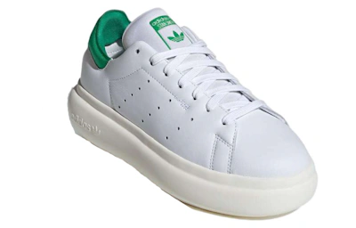 (Women) adidas Originals Stan Smith PF "Footwear White/Off White/Green"