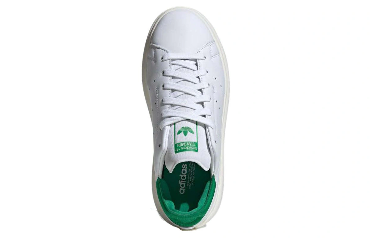 (Women) adidas Originals Stan Smith PF "Footwear White/Off White/Green"
