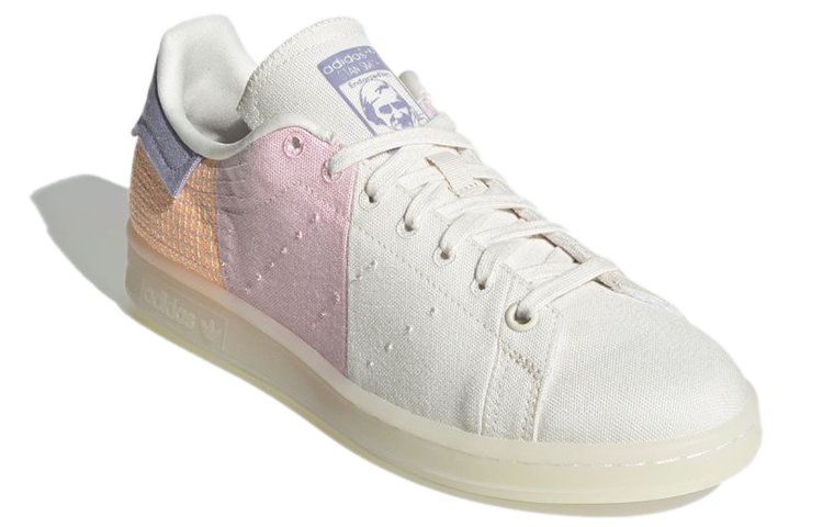 Lookbook (W) 阿迪达斯三叶草 Stan Smith Primeblue '白粉橙' FX5688