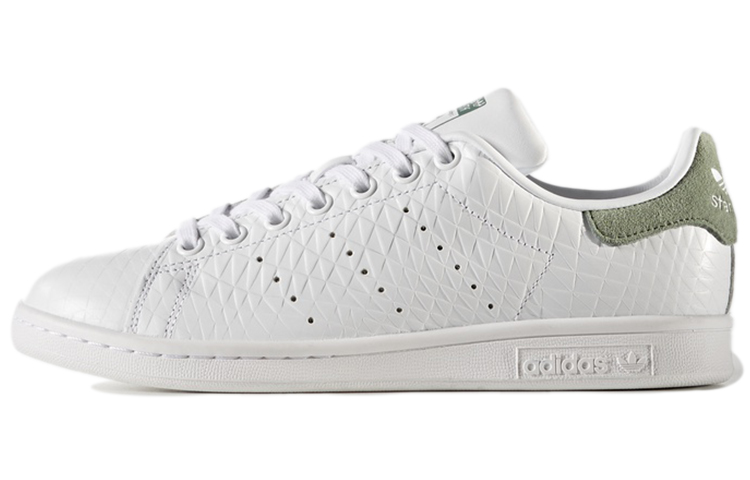 (W) adidas originals StanSmith Skate shoes 'White Green'