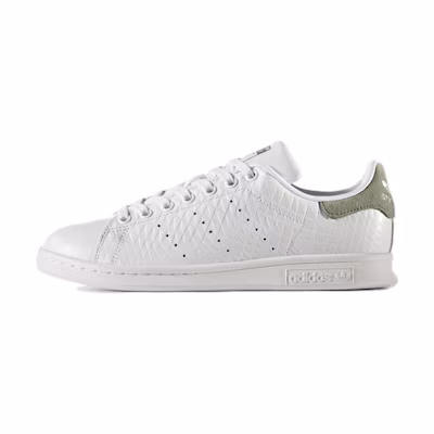 (W) adidas originals StanSmith Skate shoes 'White Green'