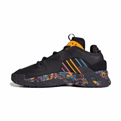 (W) adidas originals Streetball 'Black Yellow Blue'