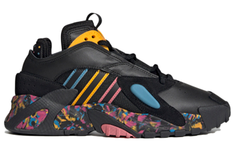 (W) adidas originals Streetball 'Black Yellow Blue' 圖 2