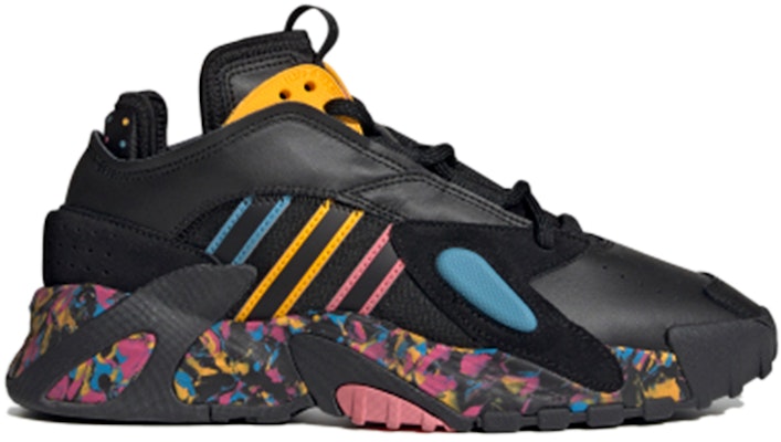 (W) 阿迪达斯 Originals Streetball 黑黄蓝配色篮球鞋 FX7889 Order (W) 阿迪达斯 Originals Streetball 黑黄蓝配色篮球鞋 FX7889