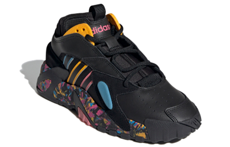 (W) adidas originals Streetball 'Black Yellow Blue' 圖 3