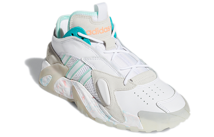 Lookbook (W) 阿迪达斯三叶草 Streetball '白米绿' EH2351