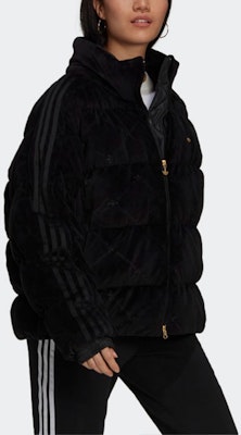 (W) アディダス オリジナルス スエード ウォーム パファージャケット 冬 ブラック. GU1776 Shop (W) アディダス オリジナルス スエード ウォーム パファージャケット 冬 ブラック. GU1776