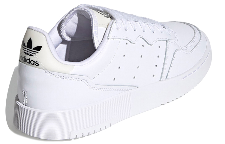 Shop adidas originals Super Court 低筒 板鞋 女款 白