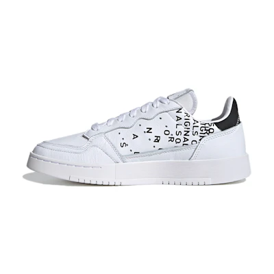 (W) adidas Originals Super Court 'White Black'