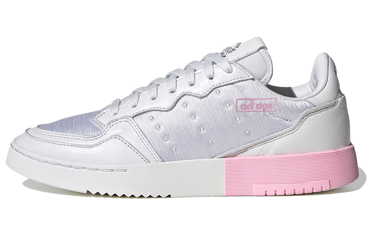 (W) adidas originals Super Court 'White Pink'