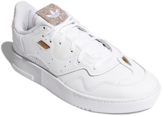 (W) adidas Originals Supercourt XX 'Cloud White' Putih Awan GW0193 Lookbook (W) adidas Originals Supercourt XX 'Cloud White' Putih Awan GW0193